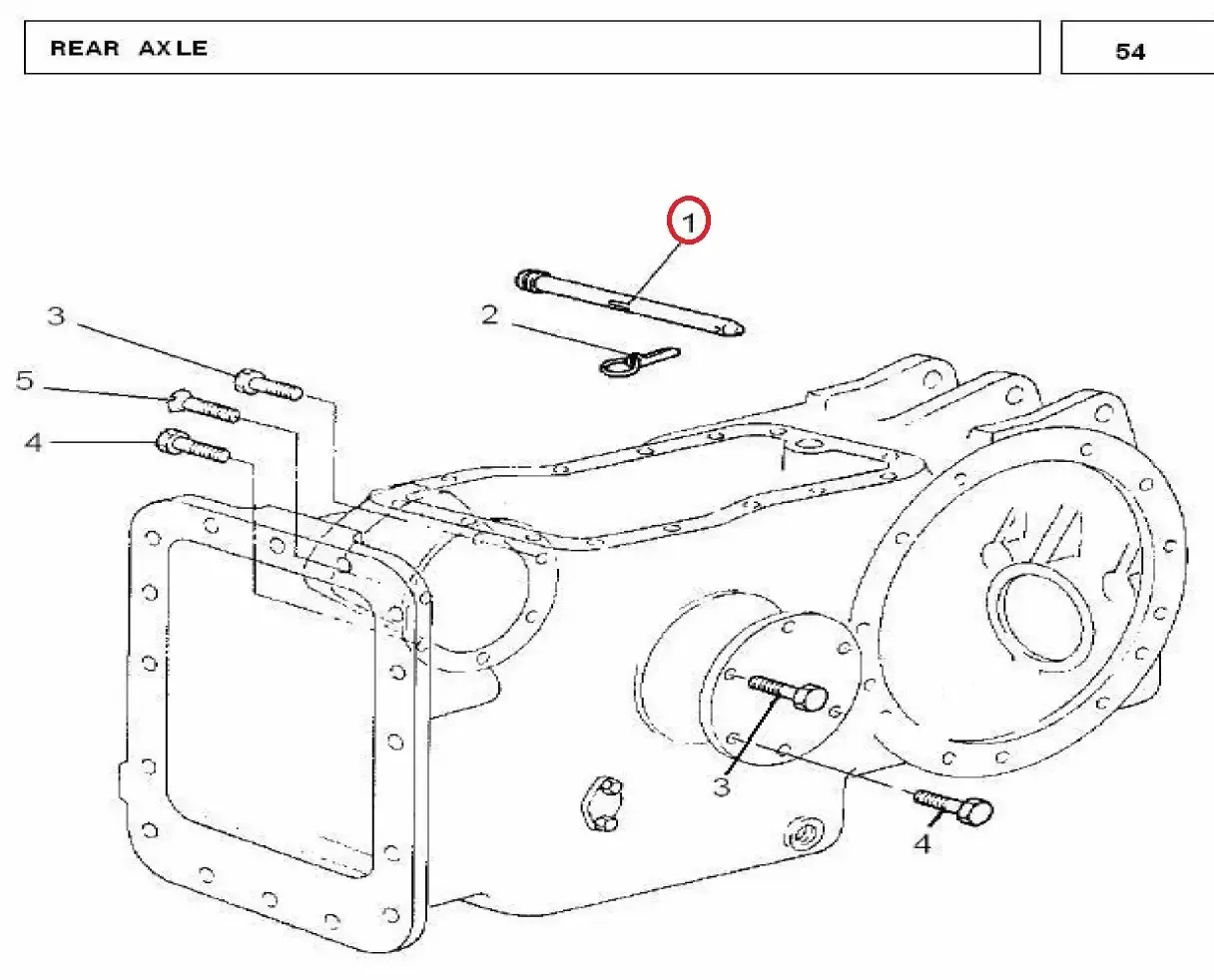 Diagram reference for Millat Massey Ferguson Tractor Spare Part PIN 400011180901 - Massey Ferguson tractor spare part