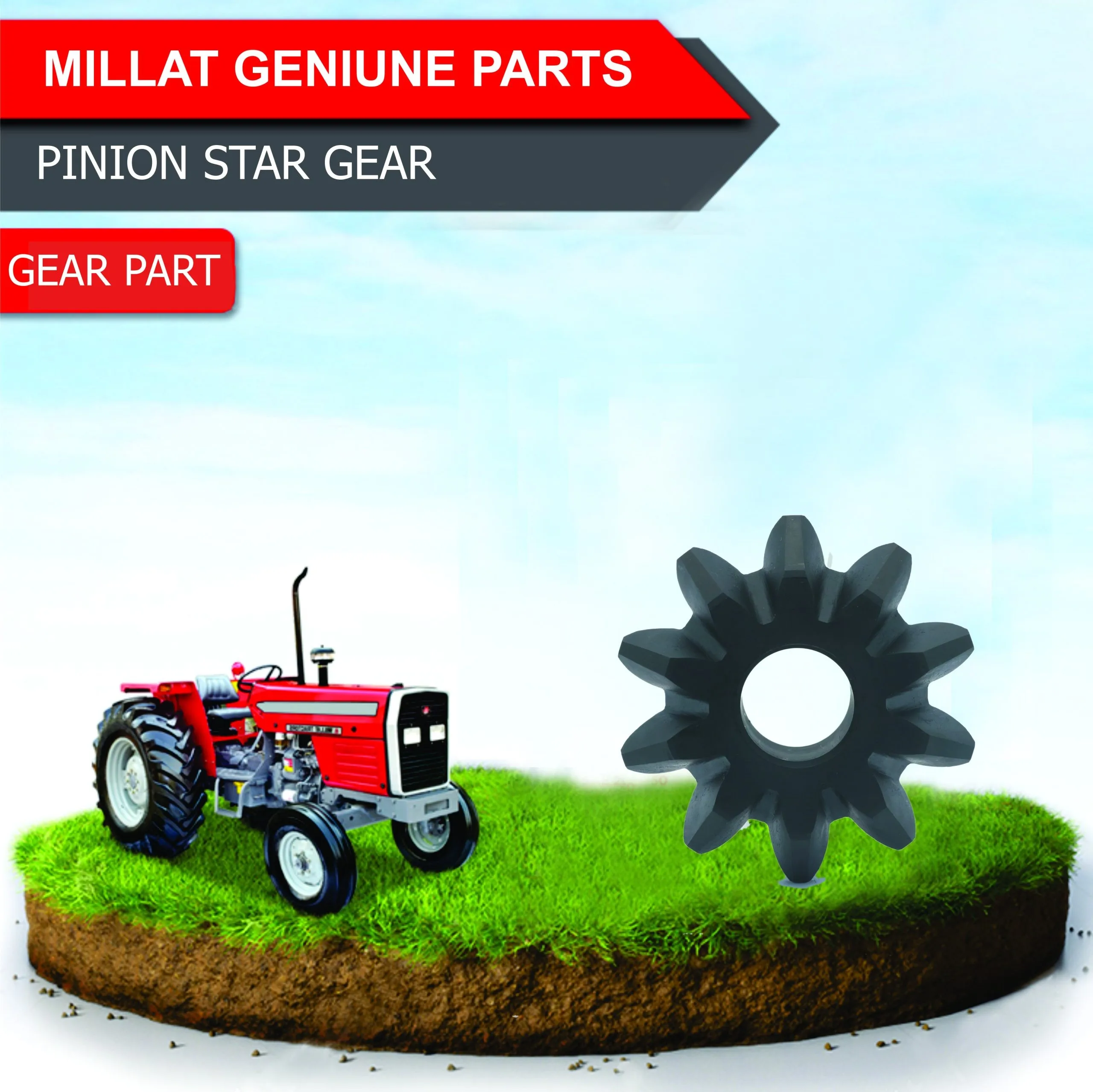 Diagram reference for Millat Massey Ferguson Tractor Spare Part PIN ION 10047 LS 10316 - Massey Ferguson tractor spare part