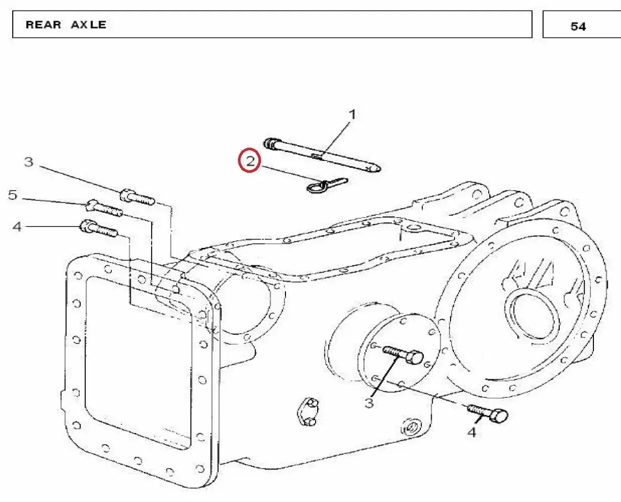 Diagram reference for Millat Massey Ferguson Tractor Spare Part 85 PIN 18102851810285 - Massey Ferguson tractor spare part