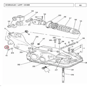 Millat Massey Ferguson Tractor Spare Part PLUNGERDISC 260631180981 - Massey Ferguson tractor spare part