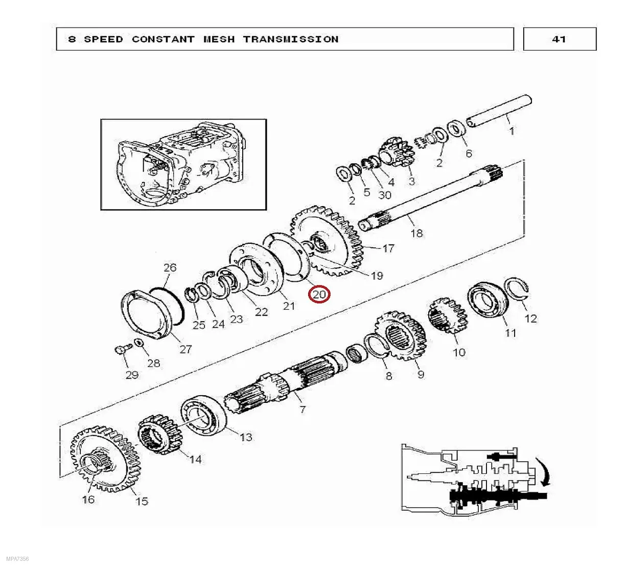 Millat Massey Ferguson Tractor Spare Part GASKET PTO BEA RING HOUSING 12129112129 - Massey Ferguson tractor spare part
