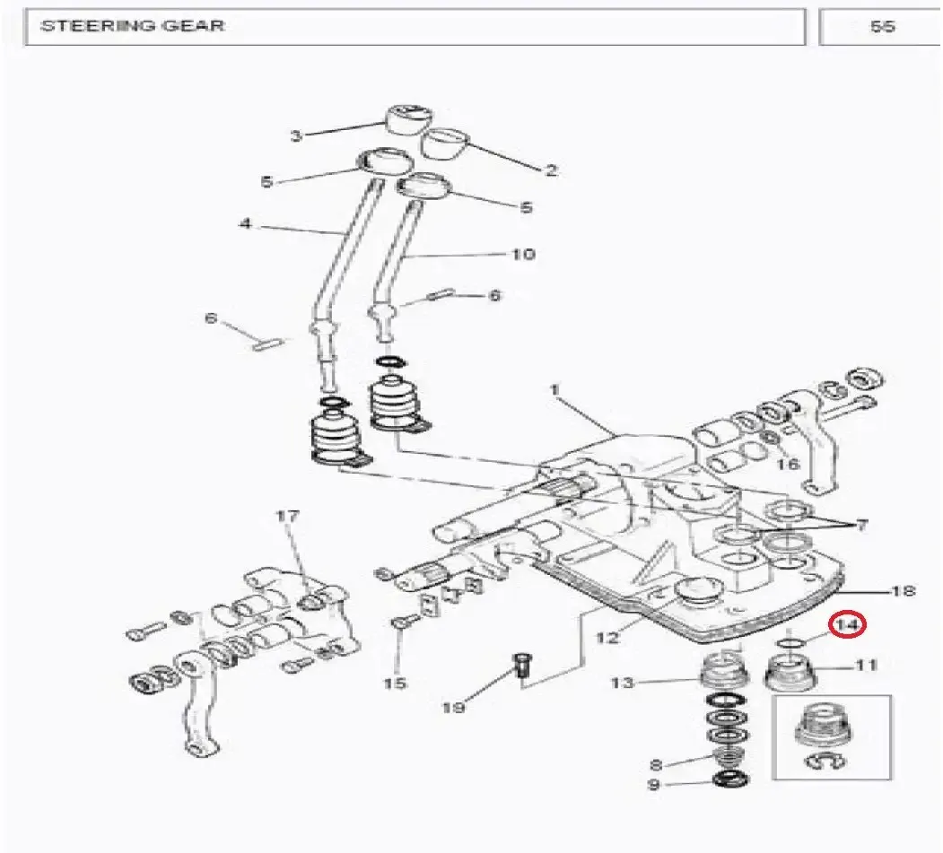Diagram reference for Millat Massey Ferguson Tractor Spare Part 1 RING 4730111831527 - Massey Ferguson tractor spare part
