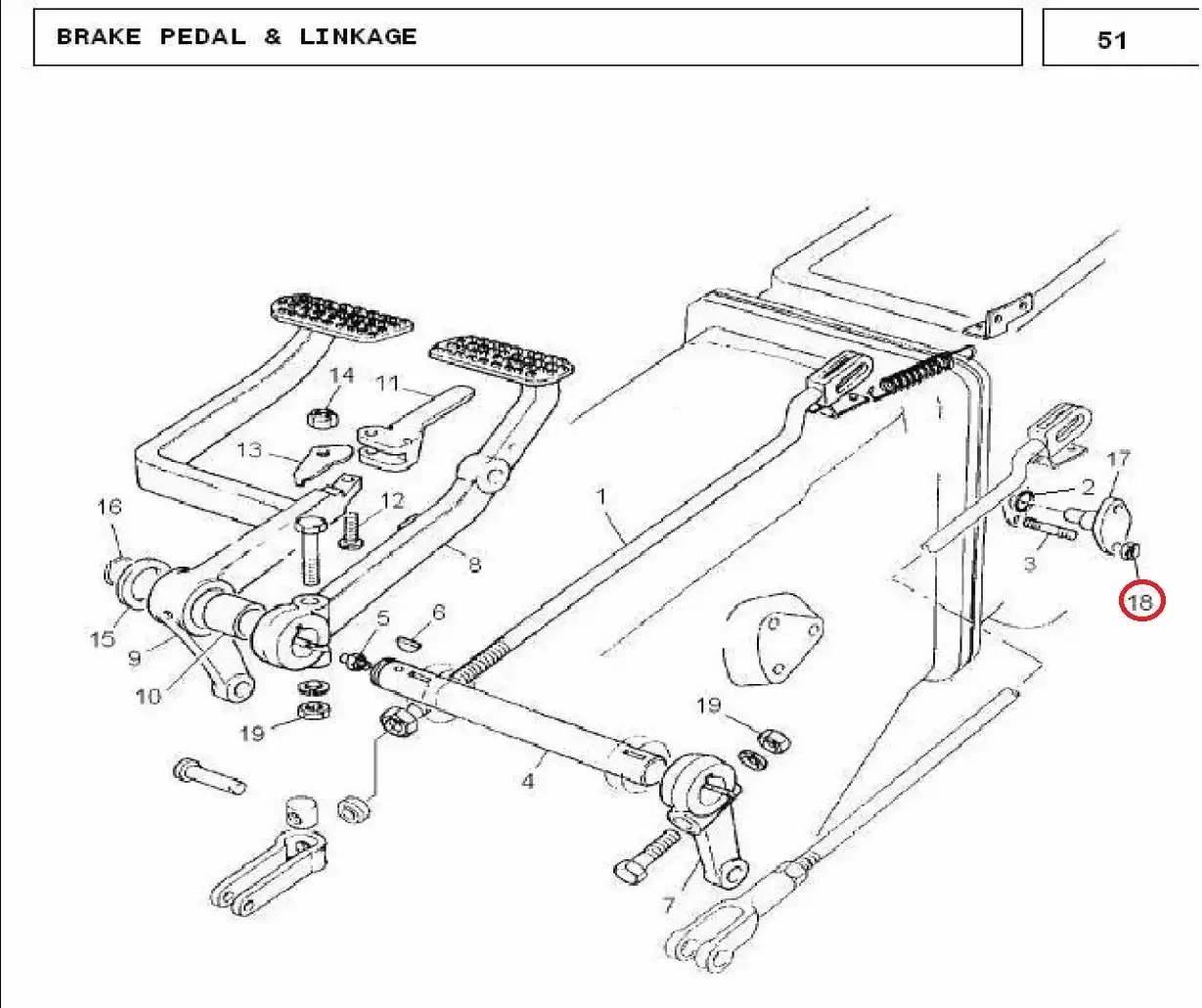 Diagram reference for Millat Massey Ferguson Tractor Spare Part NUT PUMP SUPPORT PIN 5162411042111042 - Massey Ferguson tractor spare part