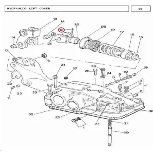 Millat Massey Ferguson Tractor Spare Part PIN GORVED 26123126123 - Massey Ferguson tractor spare part
