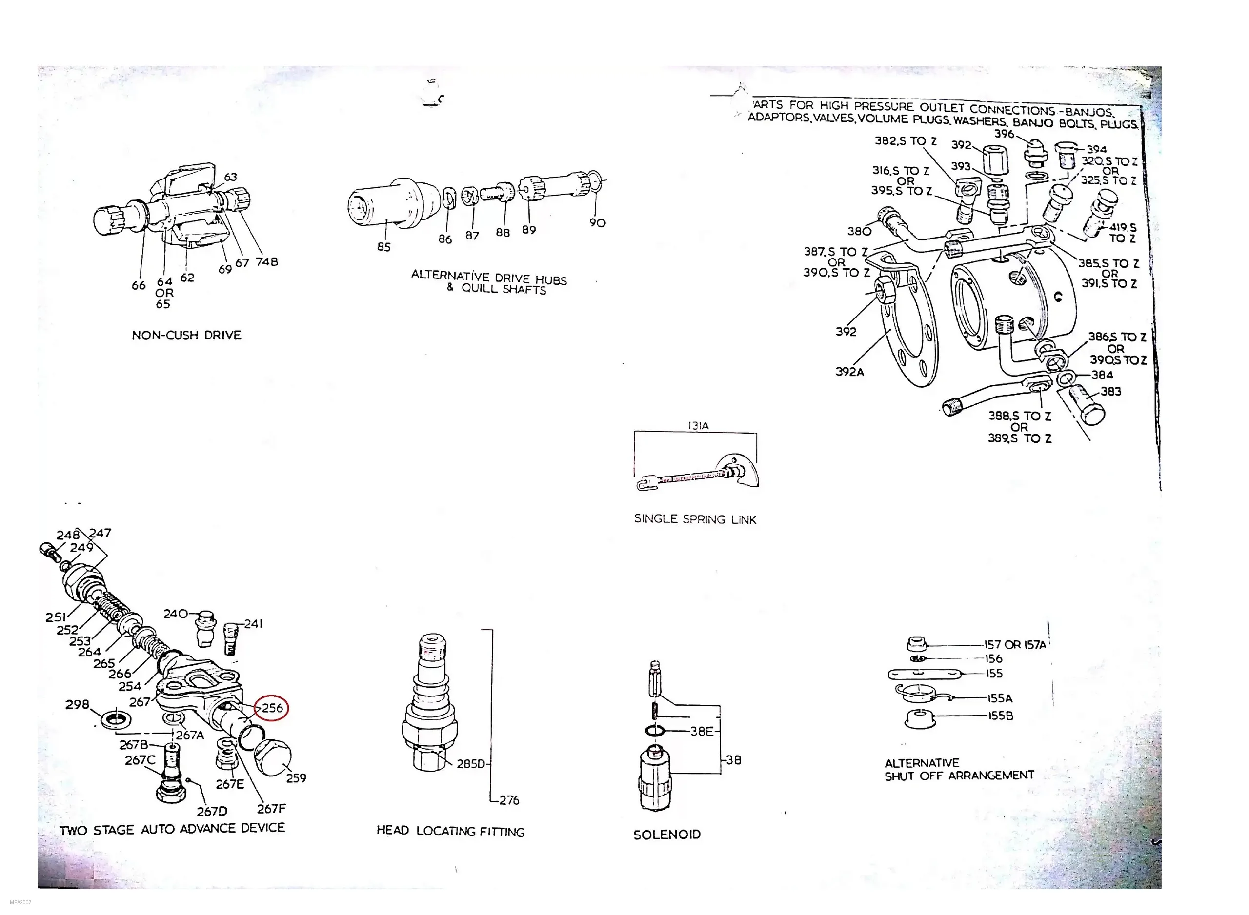 Millat Massey Ferguson Tractor Spare Part PTNHSNG 17123819 BJ 7123819 BJ - Massey Ferguson tractor spare part