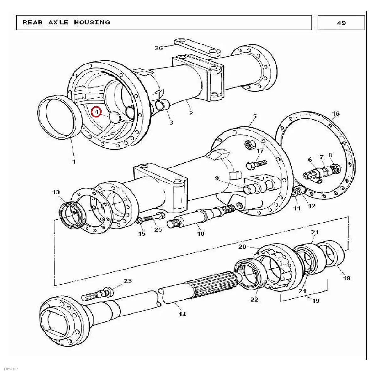 Millat Massey Ferguson Tractor Spare Part PLUGEXPANSION 11410072110072 - Massey Ferguson tractor spare part