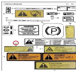 Millat Massey Ferguson Tractor Spare Part 3 DECALTURBOCHARGER 3350131335013 - Massey Ferguson tractor spare part