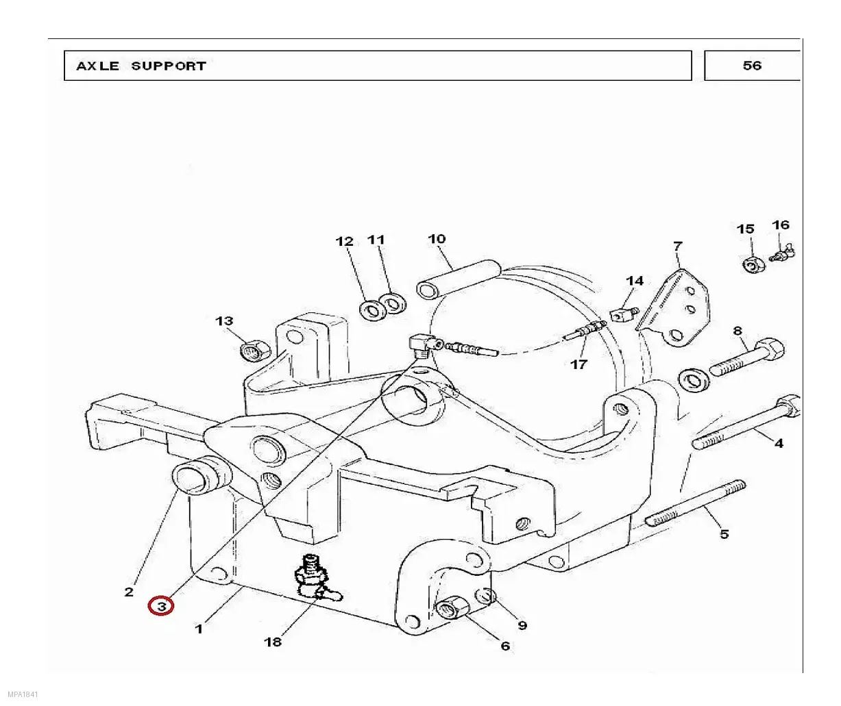 Millat Massey Ferguson Tractor Spare Part ELBOW 90 DEG 14070114070 - Massey Ferguson tractor spare part