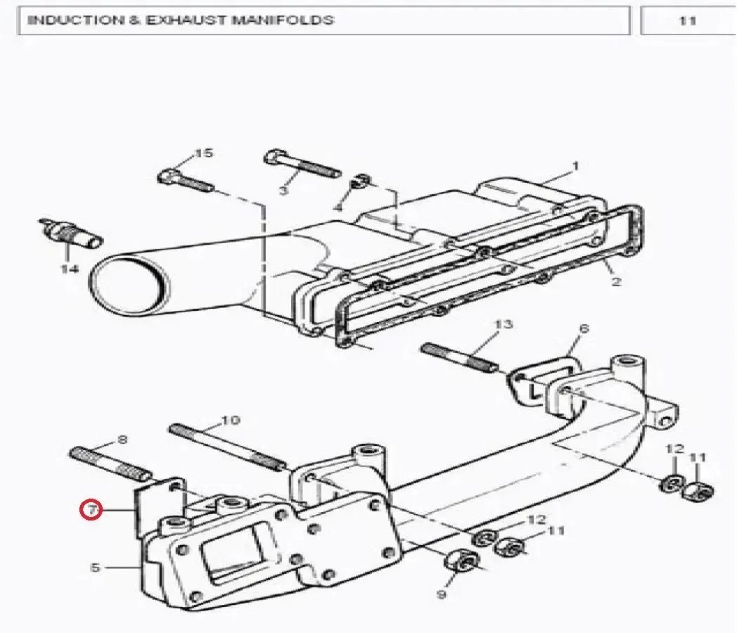 Diagram reference for Millat Massey Ferguson Tractor Spare Part 0 SPACER 1850701185070 - Massey Ferguson tractor spare part