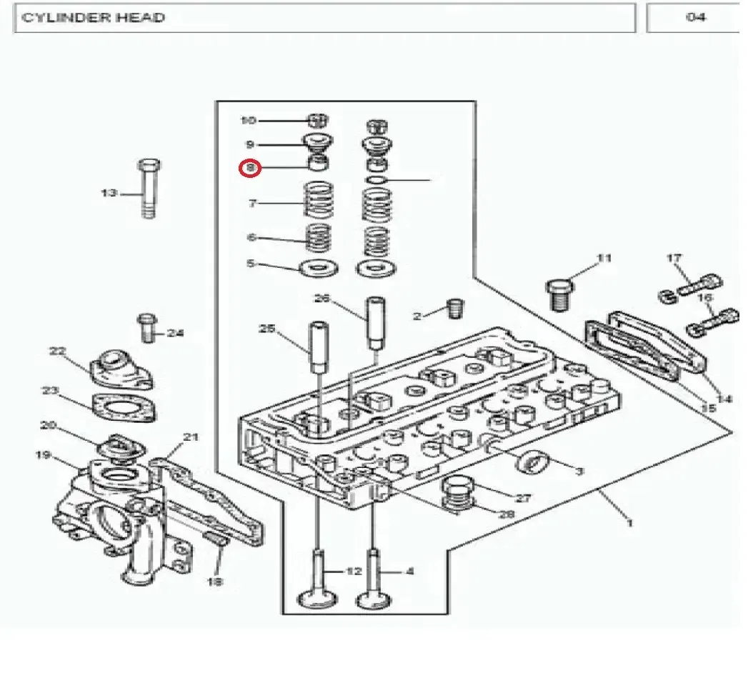 Diagram reference for Millat Massey Ferguson Tractor Spare Part 0 SEAL 1832701183270 - Massey Ferguson tractor spare part